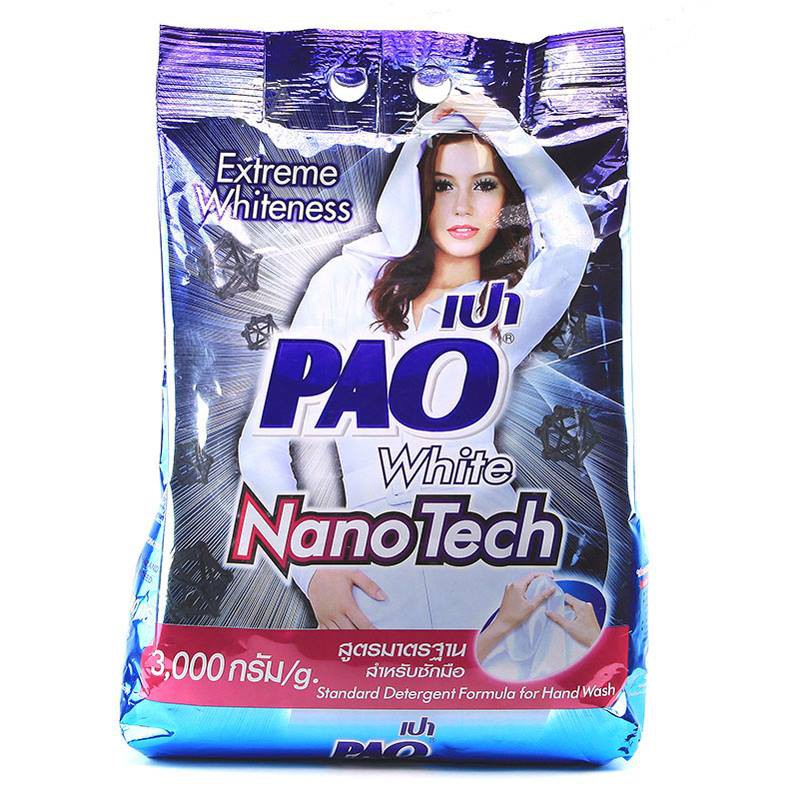 bột giặt PAO- 3kg thái lan
