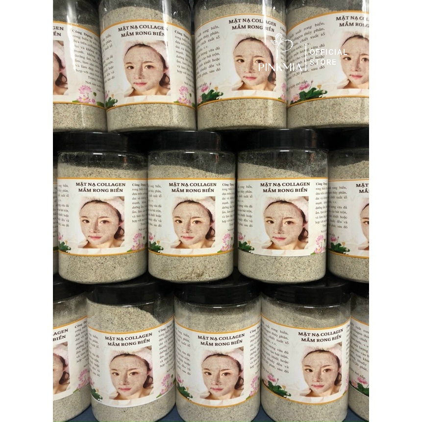 Mặt Nạ Collagen Mầm Rong Biển Dưỡng Trắng Da- Hũ 500gr