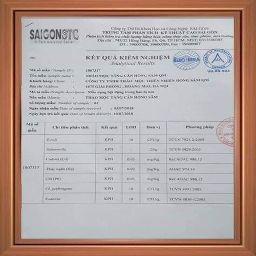 Tăng cân đông y Hồng Sâm QM_ Mẫu mới nhất 2019 | BigBuy360 - bigbuy360.vn