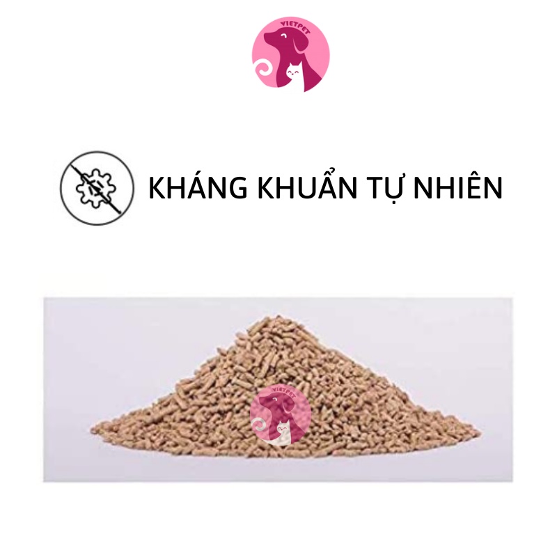 Cát vệ sinh cho mèo - Natural Wood - Cát gỗ hữu cơ Cature cho mèo - An toàn thân thiện môi trường