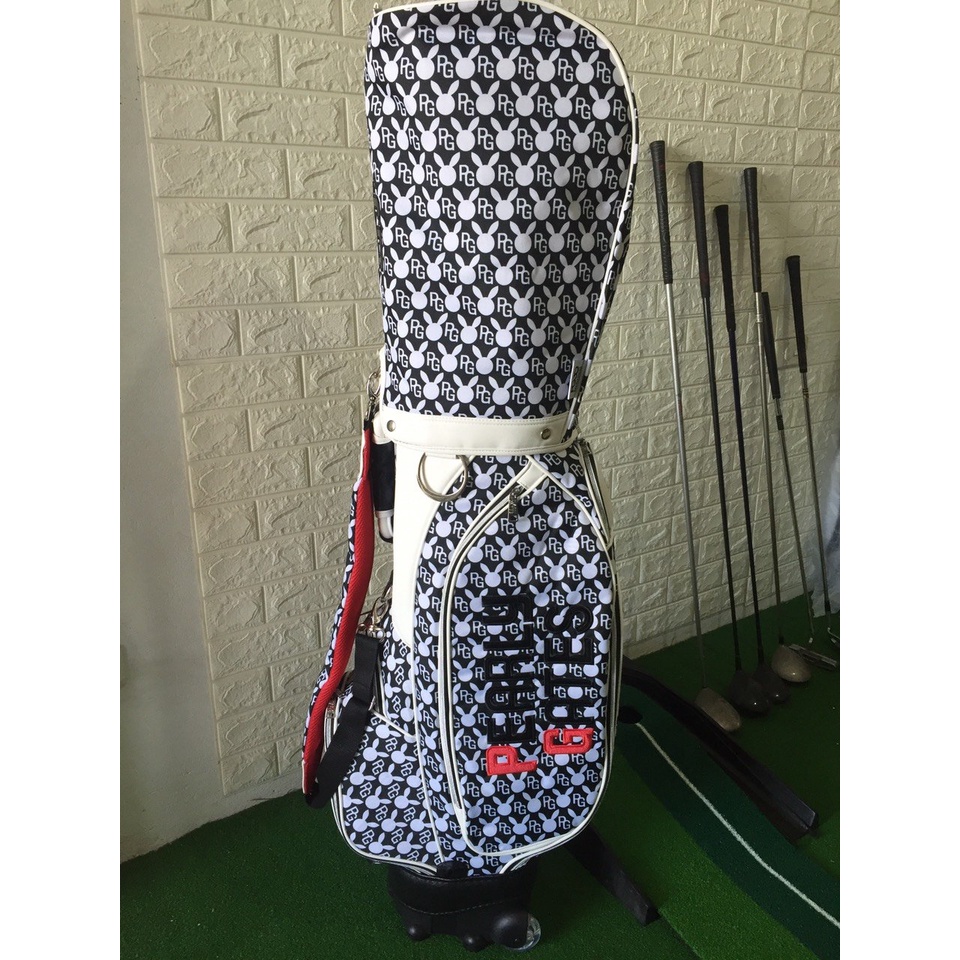 Túi đựng gậy Golf PLG, túi gậy golf có bánh xe và tay kéo, chất liệu vải dù siêu bền đẹp
