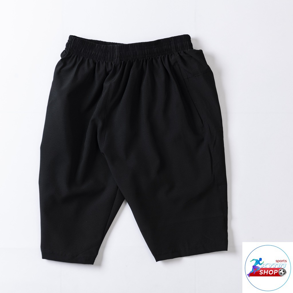 Quần đùi Full màu đen thể thao nam phom 40-75kg kynn shop | BigBuy360 - bigbuy360.vn