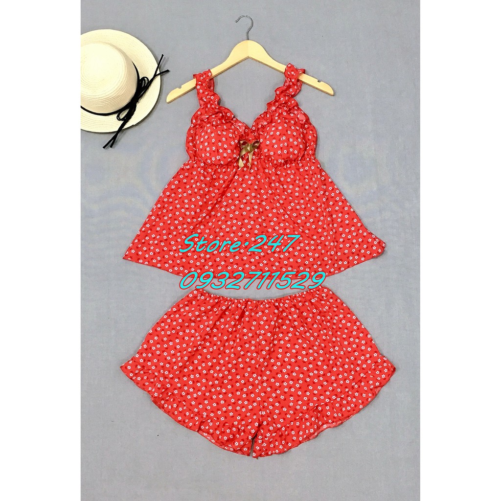 [SIZE 60KG - 90KG] BỘ ĐỒ NGỦ SIZE LỚN KATE LỤA HOA CÓ MÚT THÁO RỜI VẢI MỀM MÁT KHÔNG NHĂN ĐỦ MÀU LỰA CHỌN | BigBuy360 - bigbuy360.vn