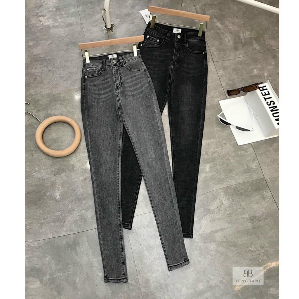 Quần jeans trơn co dãn 2 màu mã 8430+8435 (kèm ảnh thật, video) | BigBuy360 - bigbuy360.vn