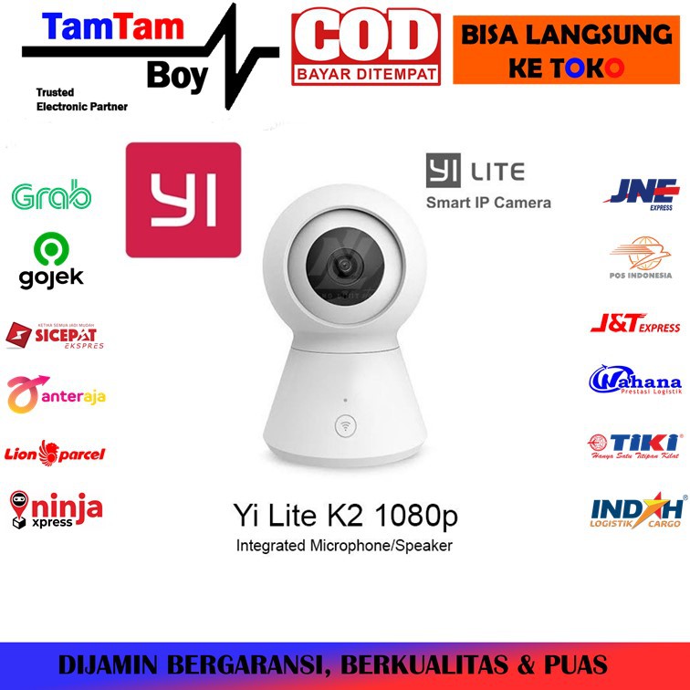 Camera Ipcam Cctv Wifi Xiaomi Xiaoyi Yi Lite K2 Ptz Ip Camera 1080p