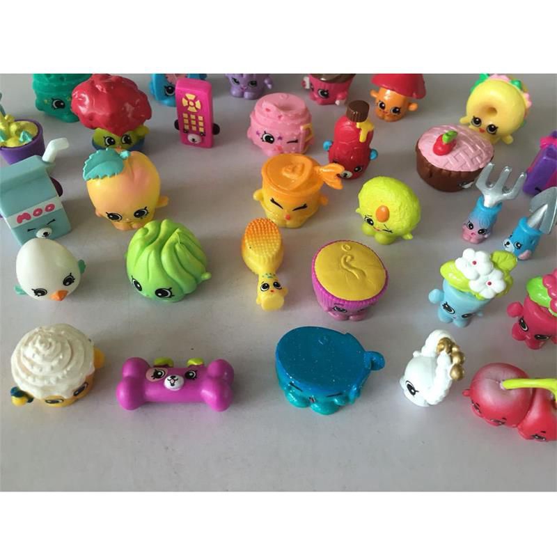 Set 2/ 10 mô hình đồ chơi Shopkins Shookins mùa 2 3 4 5 cho trẻ em kiểu dáng ngẫu nhiên