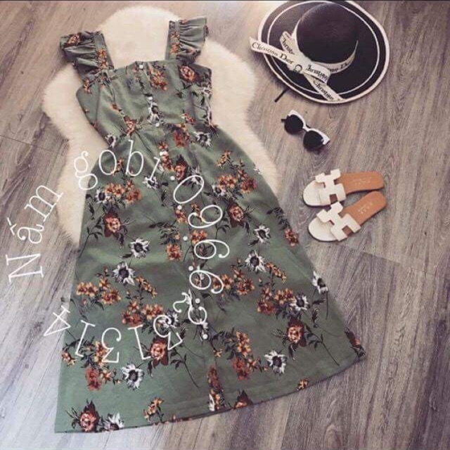 đầm hoa cánh tiên