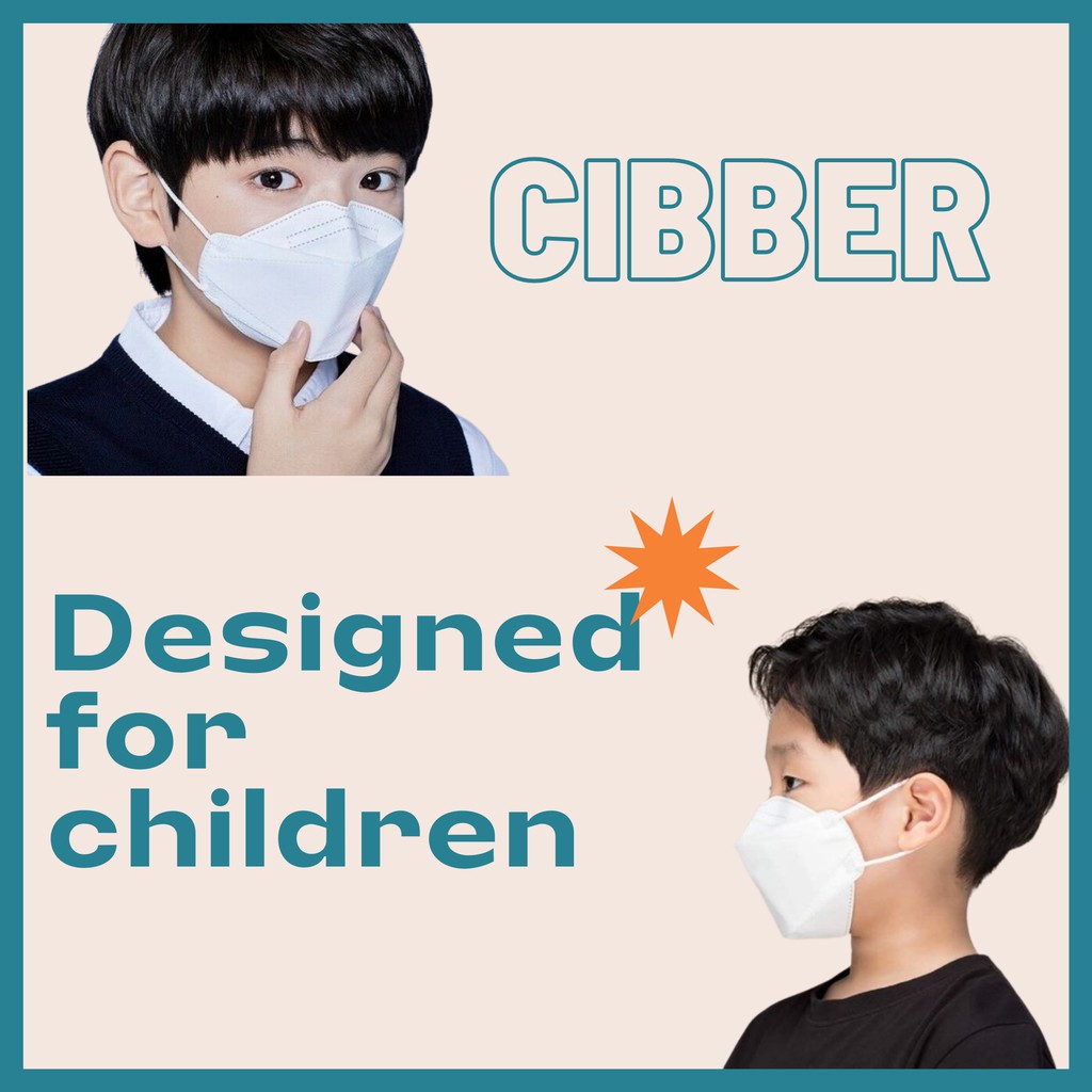 Khẩu Trang Trẻ Em KF94 Hàn Quốc - (Gói 10 Chiếc), Kháng Khuẩn, Chống Bụi Mịn PM 2.5