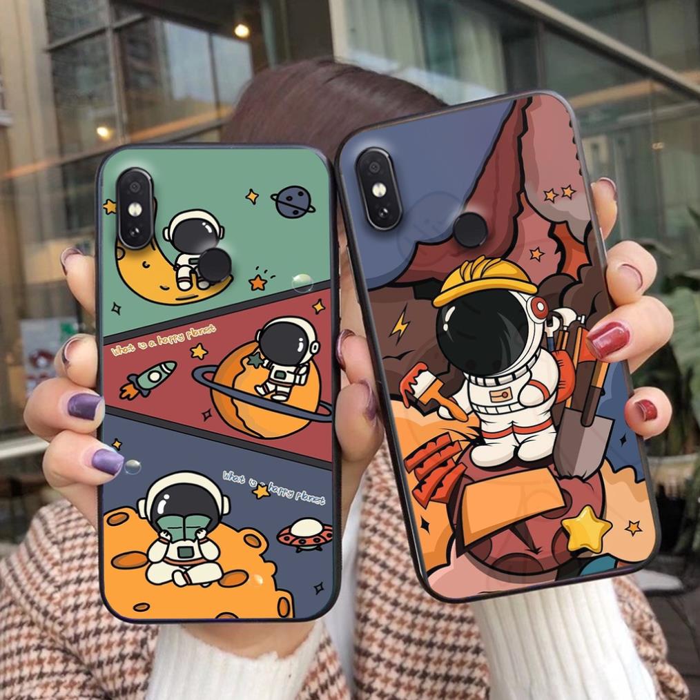 Ốp lưng kính nano chống bể Xiaomi mi 8, mi 8 se , mi 8 lite, mi 8 pro hình gia hình gia dễ thương