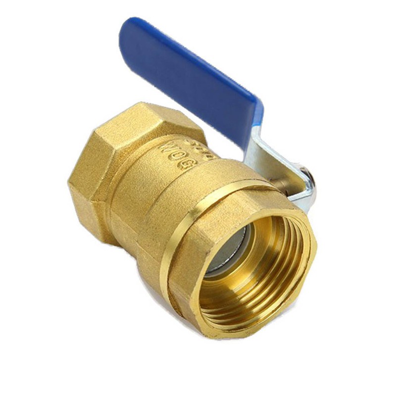 Black Heavy Duty Brass Garden Hose Shut Off  Ball Tap Full Port Handle Thread Ball DN15 DN20 DN25 DN32 DN40 DN50