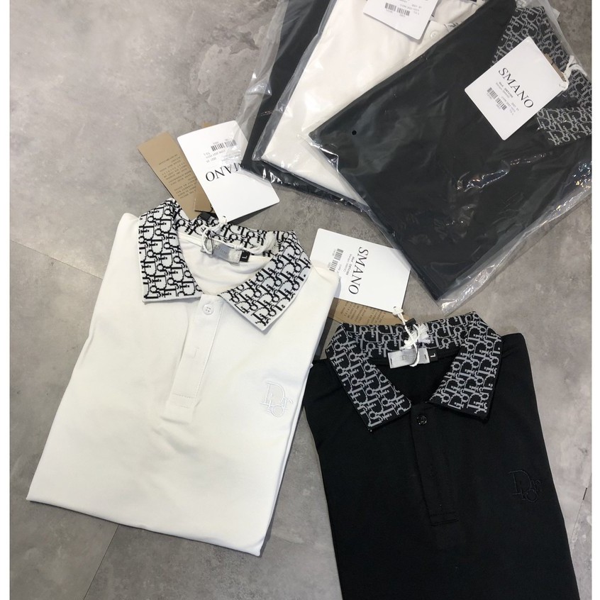 Áo Polo Nam, Áo Thun Cổ Bẻ Phối Họa Tiết Lịch Sự, Sang Trọng Chất Liệu Thun Cá Sấu Thoáng Mát - AC104 | BigBuy360 - bigbuy360.vn