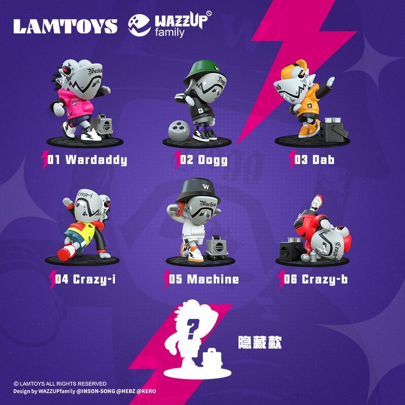 Mô hình Chameleon W.U.F Hiphop Dance nhiều mẫu