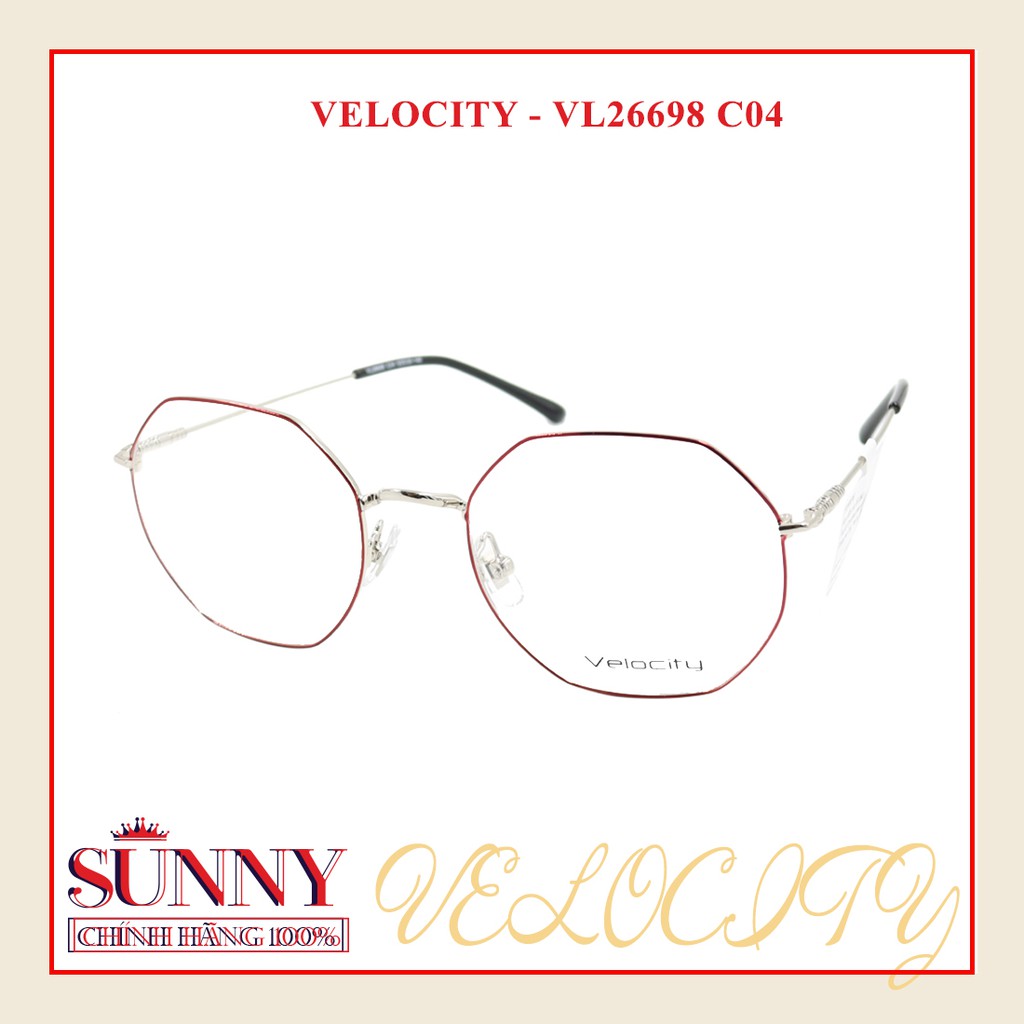 NHẬP MÃ &quot;STORESUN2&quot; ĐỂ DC GIẢM 20K - GỌNG KÍNH VELOCITY VL26698 (4 MÀU)