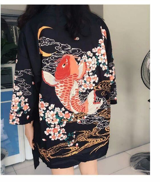 Haori/kimono cá Koi | BigBuy360 - bigbuy360.vn