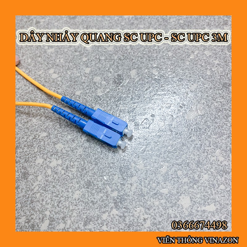Dây nhảy quang 2 đầu SC/UPC-SC/UPC 3m