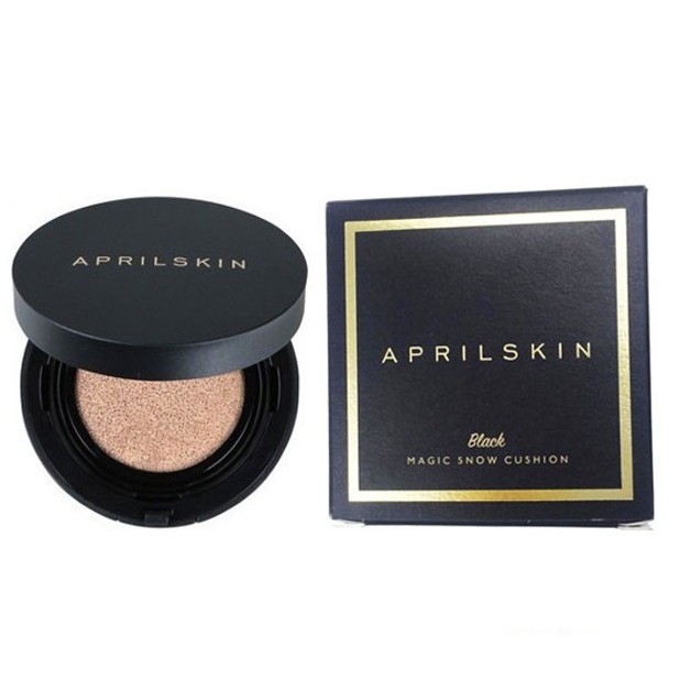 [Auth Hàn] Phấn nước April Skin Black Magic Snow Cushion 2.0