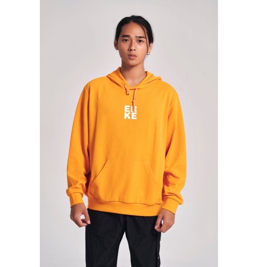 Áo hoodie nam ERKE 89391 thoáng khí, mềm, dài tay, có mũ trùm đầu