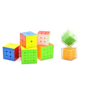 1 Rubik 3x3 tặng 1 đồ chơi ,  đồ chơi rubic phát triển tư duy