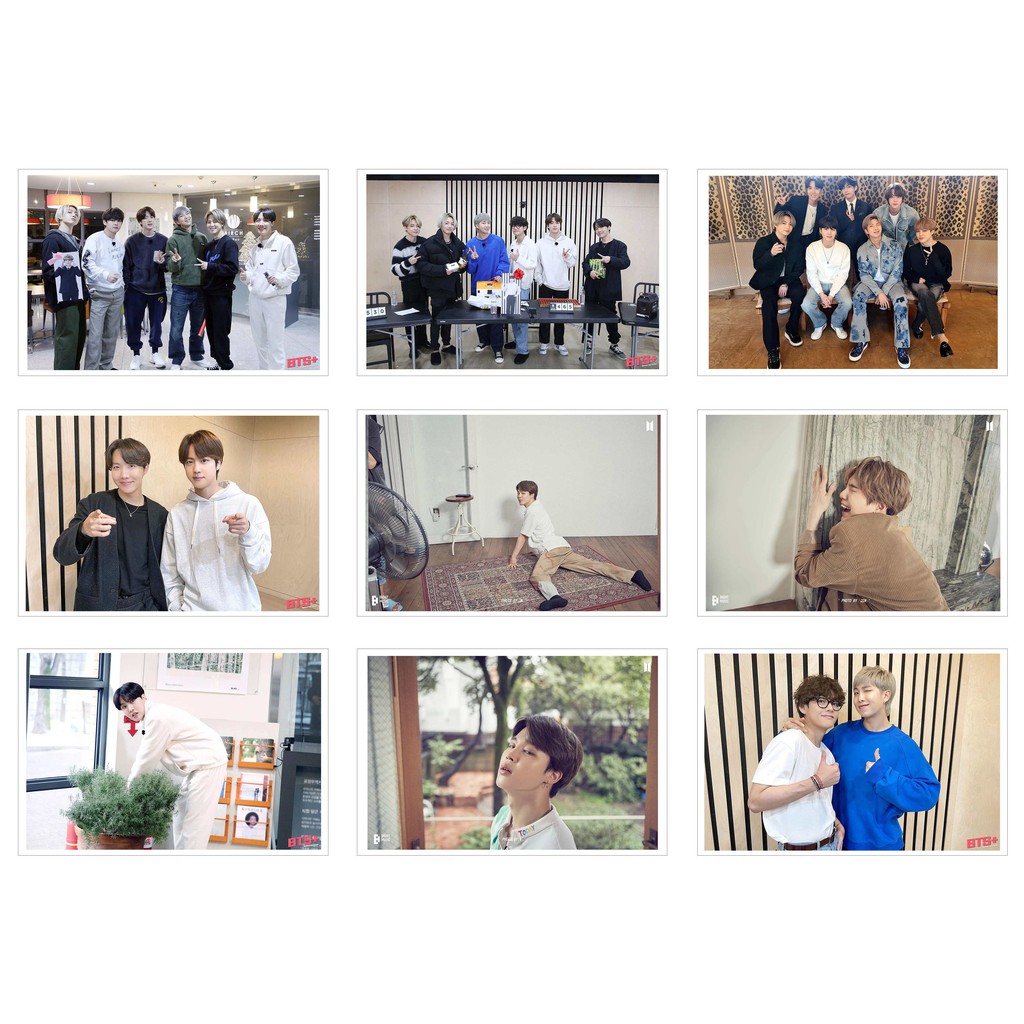 Lomo Card 72 Ảnh BTS - RUN BTS ( Weverse Update)