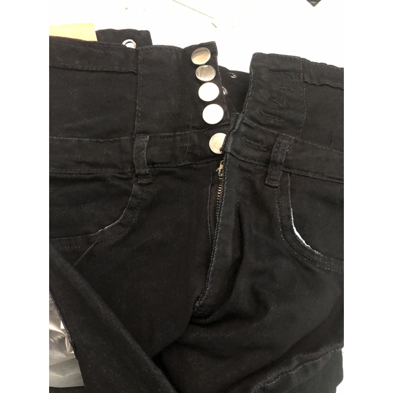 Quần bò cạp cao đan lưng siêu đẹp. Size S M L. Sỉ 130k