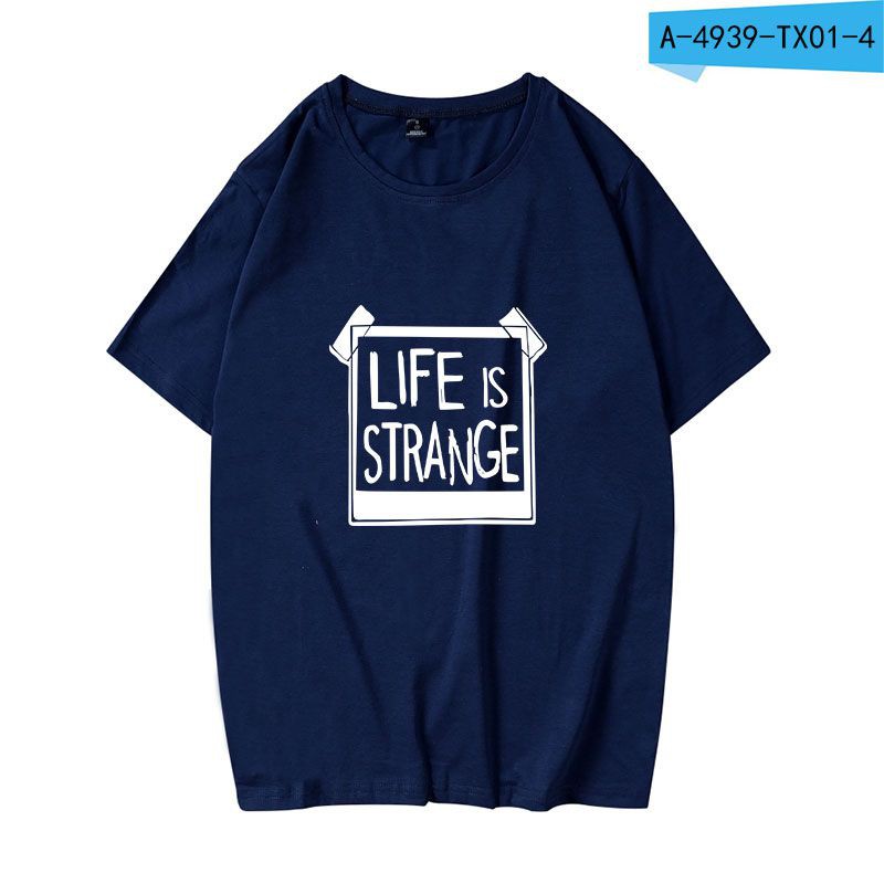 Áo Thun Cotton Tay Ngắn In Chữ Life is Strange Phong Cách Hip Hop Đường Phố Cho Nam Và Nữ XXS 4XL 3123A