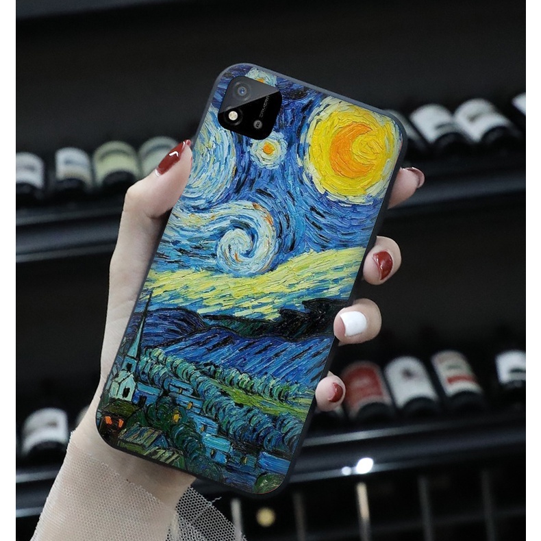 Ốp Điện Thoại Mềm In Hình Tranh Van Gogh Cho Vivo Y11 Y11S Y20i Y20S Y17 Y12 Y15 U3 Y19 Y20 Y30 Y21 Y33S Y21S Y50