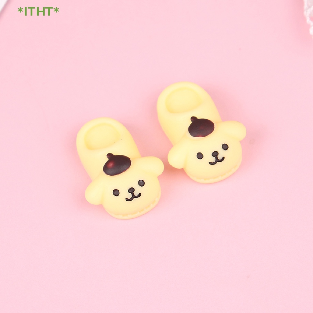 1 Đôi Dép Đi Trong Nhà Búp Bê Tỉ Lệ 1: 12 Mới