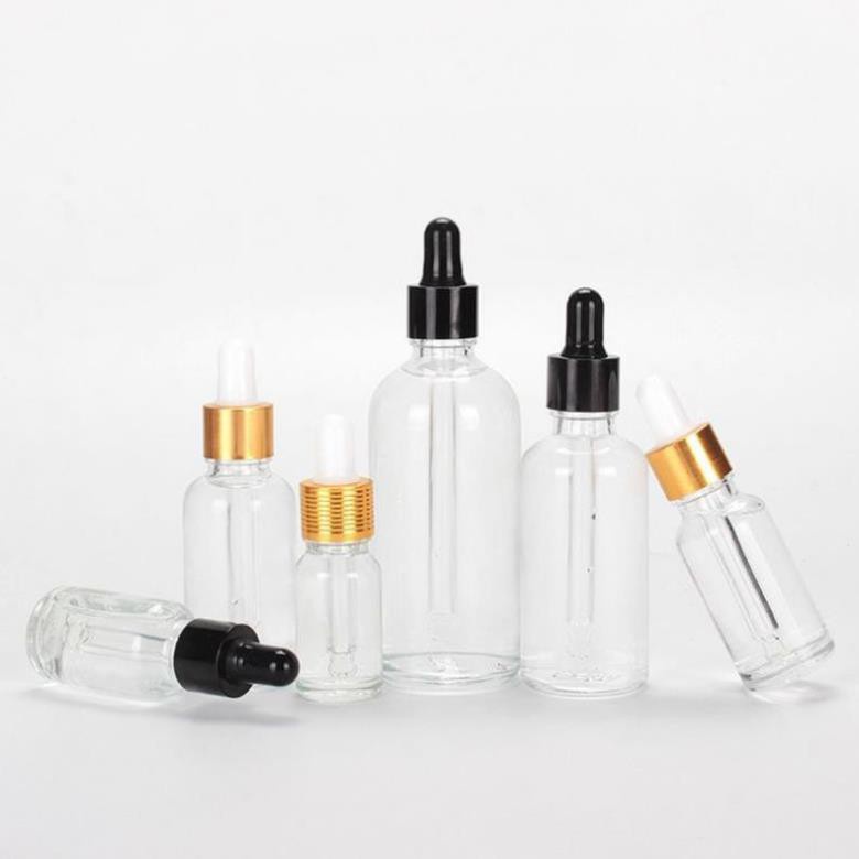 Lọ Chiết Serum ❤ GIÁ TẬN GỐC ❤ [5ml/10ml] Chai lọ đựng tinh dầu bóp giọt Khoen Đen chiết mỹ phẩm , phụ kiện du lịch