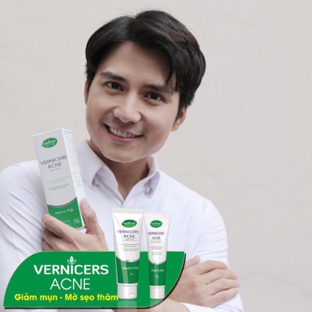 Bộ đôi sản phẩm Vernicer Acne (Sữa rửa mặt và kem ngừa mụn Vernicers Acne)