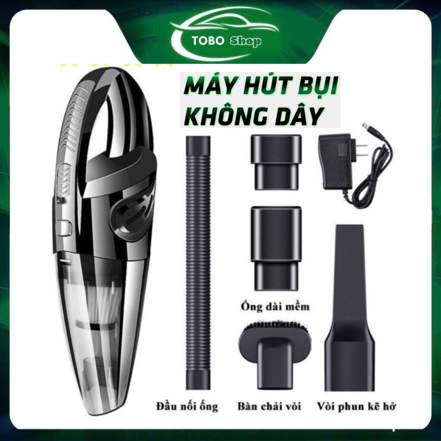 Máy Hút Bụi Cầm Tay ⚡️𝐅𝐑𝐄𝐄 𝐒𝐇𝐈𝐏⚡️ Máy Hút Bụi Mini Không Dây Và Có Dây Nguồn Tẩu 12V Cao Cấp | BH 1 Năm | 1 Đổi 1 !