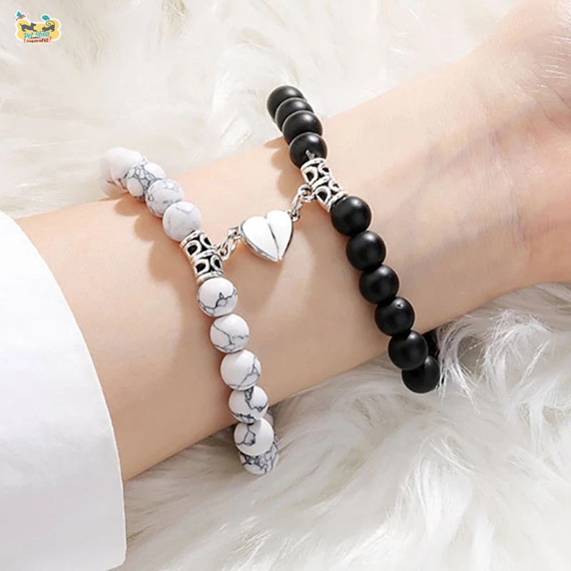 Vòng Tay Dây Thừng Nam Châm Hút Hút Đặc Biệt Dành Cho Cặp Đôi Nam Nữ Đặc Biệt Gửi Hàng Ngày