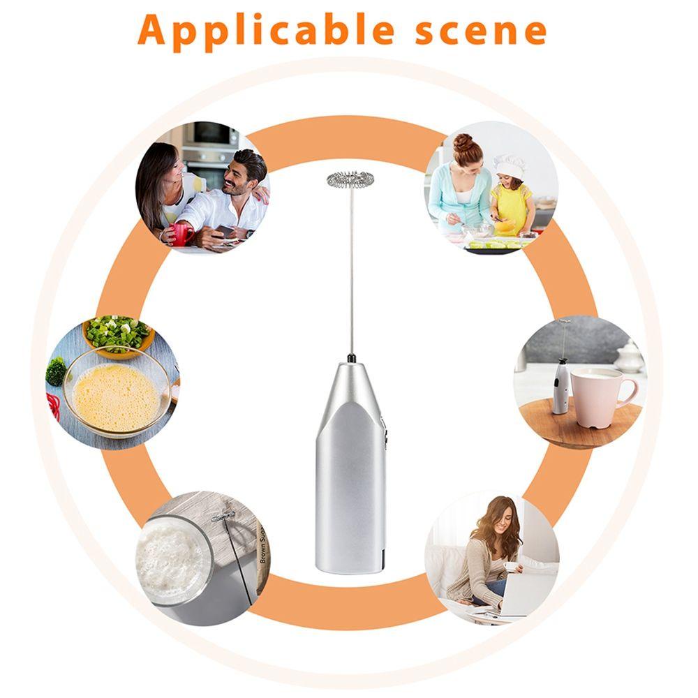Dụng Cụ Đánh Trứng / Khuấy Tạo Bọt Sữa Mini Mạnh Mẽ Dành Cho Nhà Bếp