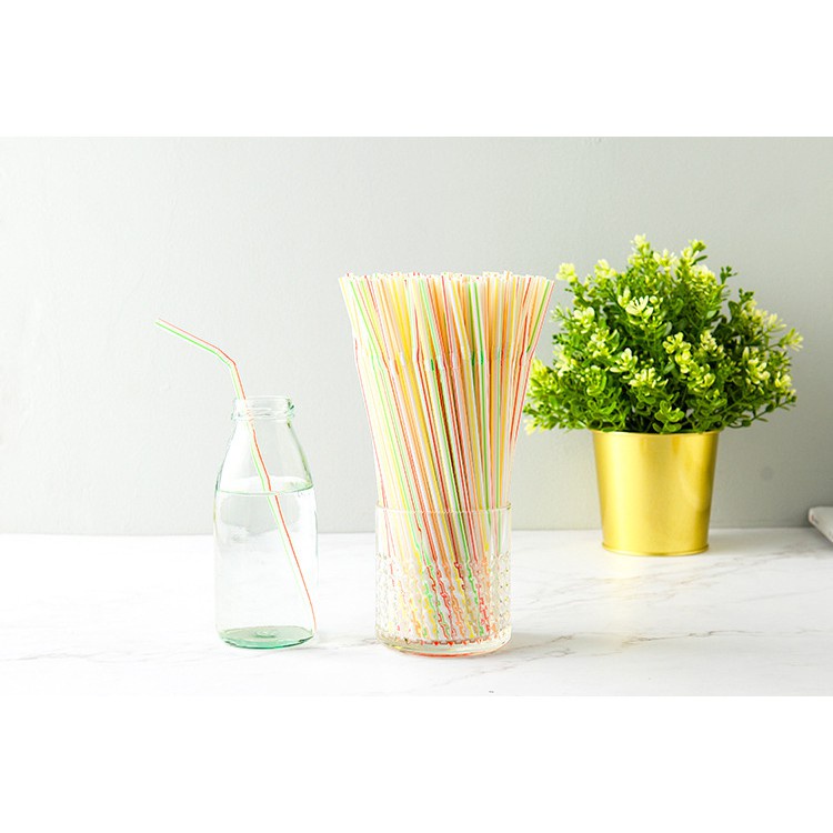 Túi 100 ống hút tiện dụng