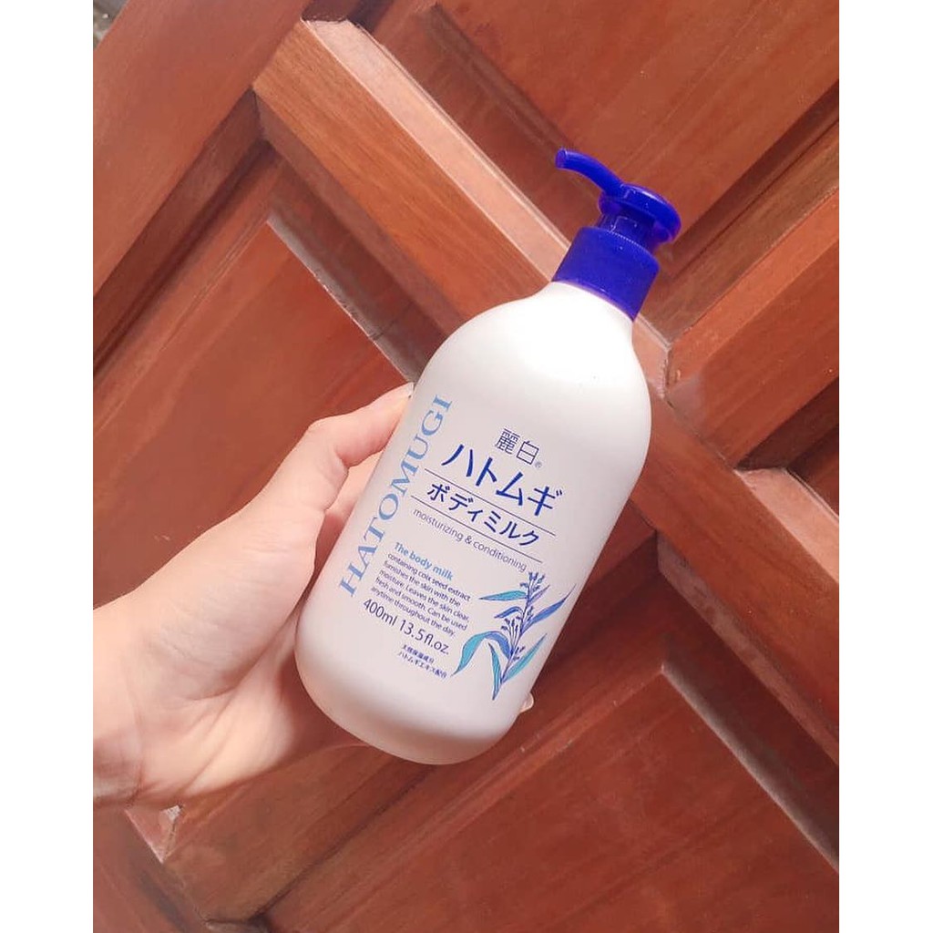 𝗛𝗔𝗧𝗢𝗠𝗨𝗚𝗜 - Sữa Dưỡng Thể Ban Đêm Ý Dĩ Hatomugi