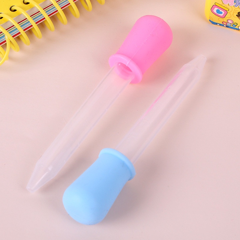 Ống Nhỏ Giọt Cho Bé Uống Thuốc 5ml / 5ml Bằng Silicone