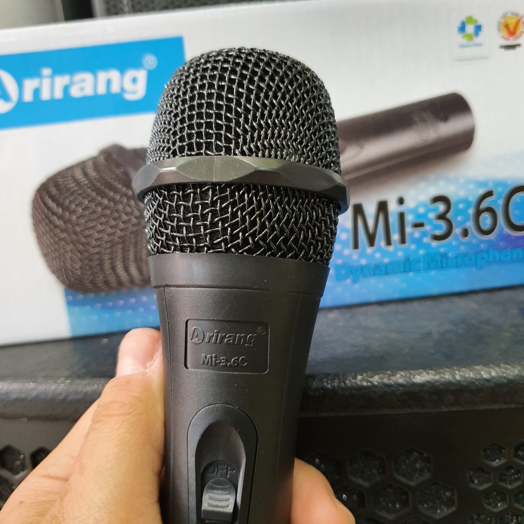 Micro Arirang Mi-3.6C  có dây dài 5 mét