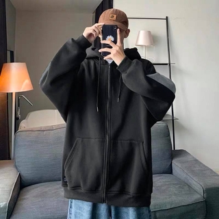 Áo Hoodie Oversize Dark, JACKLANE , Áo nam nữ trơn Unisex Jack Lane dài tay chất vải nỉ dày ấm có mũ dày
