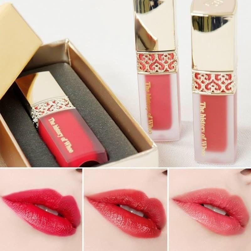 Son kem nhung lì Whoo GJH Mi Velvet Liquid Lip Rouge mini 2.3g