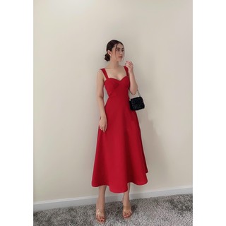 Đầm váy freesize dây cúp ngực 2 màu