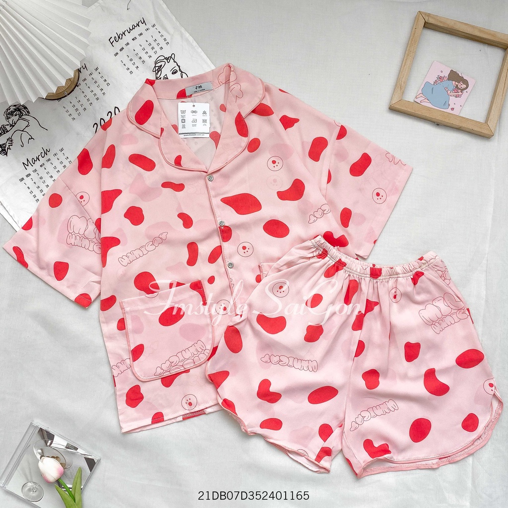 Đồ bộ áo tay ngắn 2 túi + Quần ngắn vạt bầu ullzang thời trang nữ FMStyle SaiGon 21DB07D350902 | BigBuy360 - bigbuy360.vn