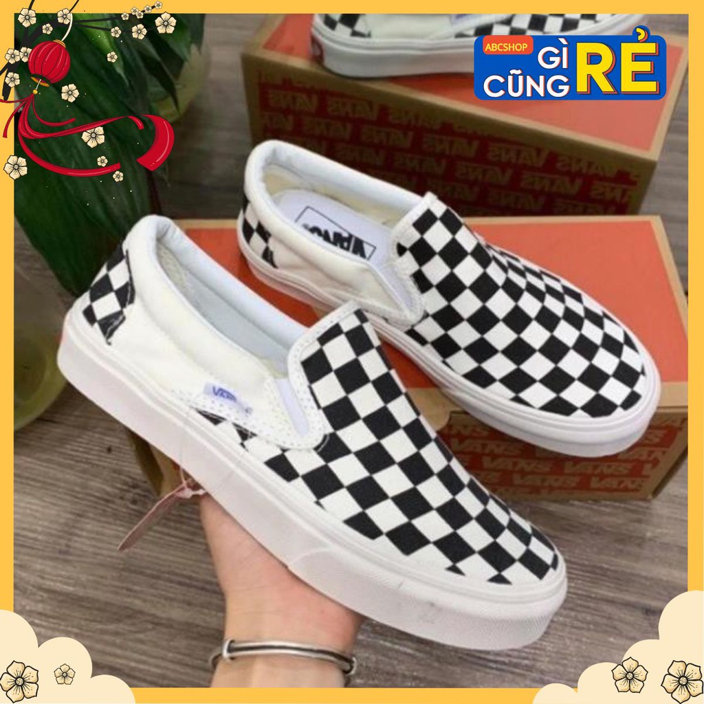 Giày Sneaker Caro🔥𝐒𝐢ê𝐮 𝐑ẻ🔥 Trắng Đen Lười cho nam nữ hàng sẵn | BigBuy360 - bigbuy360.vn