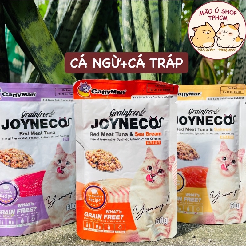 COMBO 12 GÓI PATE MÈO JOYNECO 60g - PATE NHUYỄN CHO MÈO CON