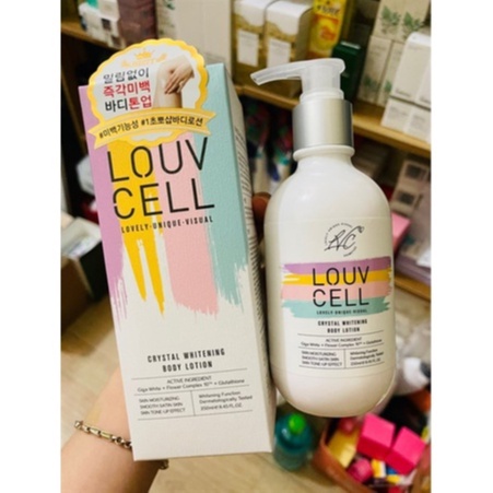 LOUV CELL / KEM DƯỠNG THỂ TRẮNG DA Body LOUV CELL – Hàn quốc 250 ML