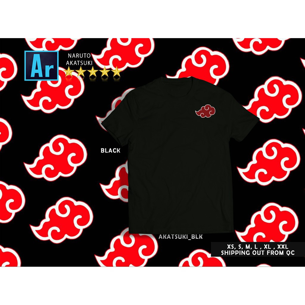 SALE- Áo thun NARUTO AKATSUKI - áo cực chất