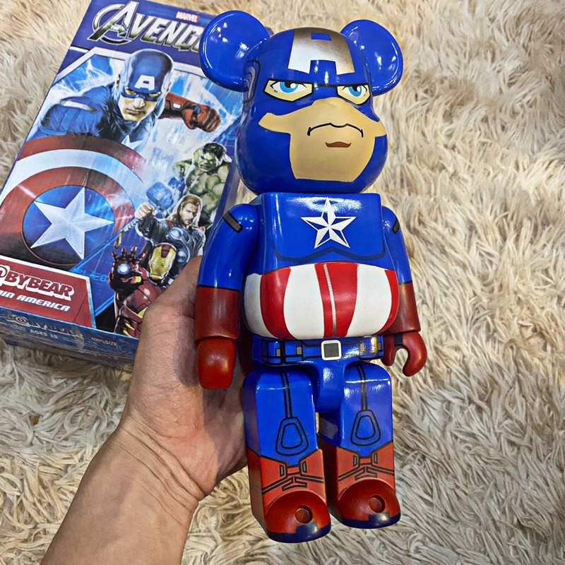 Bearbrick Gấu bụng phệ Captain 400%