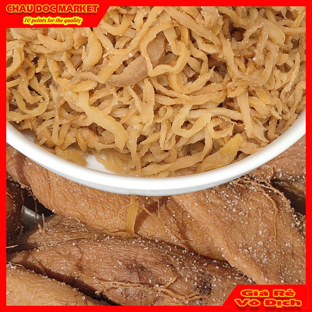 Củ Cải Muối Dạng Sắt Sợi Thơm Ngon Nổi Tiếng Xứ Vĩnh Châu Sóc Trăng Hủ 500gr