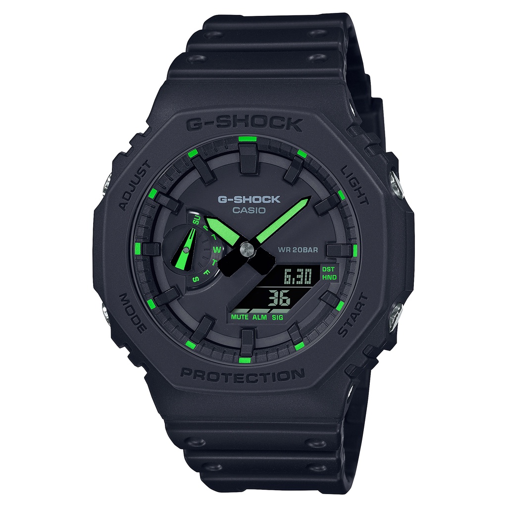 Đồng hồ nam Casio G-Shock GA-2100-1A3 chống va đập, chống nước 200m, hàng chính hãng, bảo hành 05 năm
