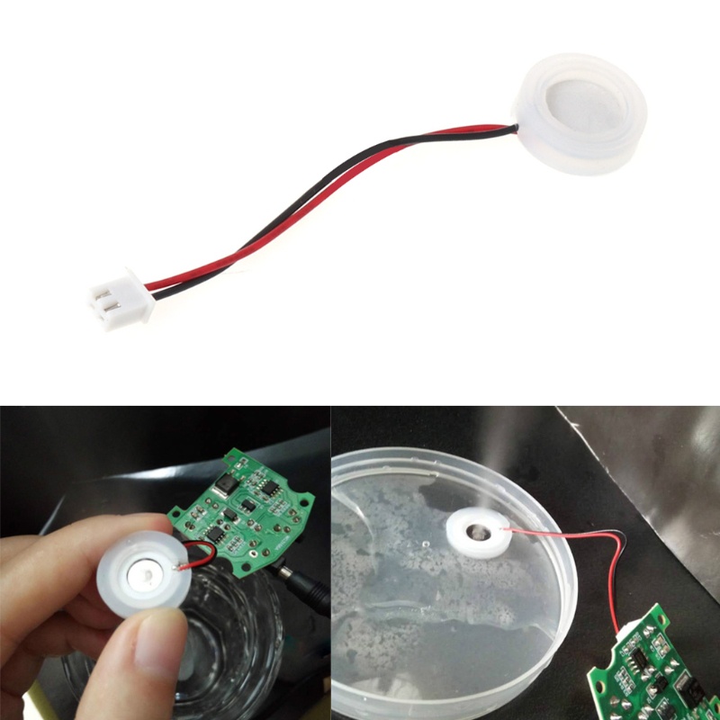 Phụ kiện tạo sương tạo độ ẩm sử dụng sóng âm đầu gốm D16mm 2.4MHZ