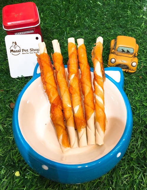 Milky Chew Gà bọc xương sữa dê mềm cho chó