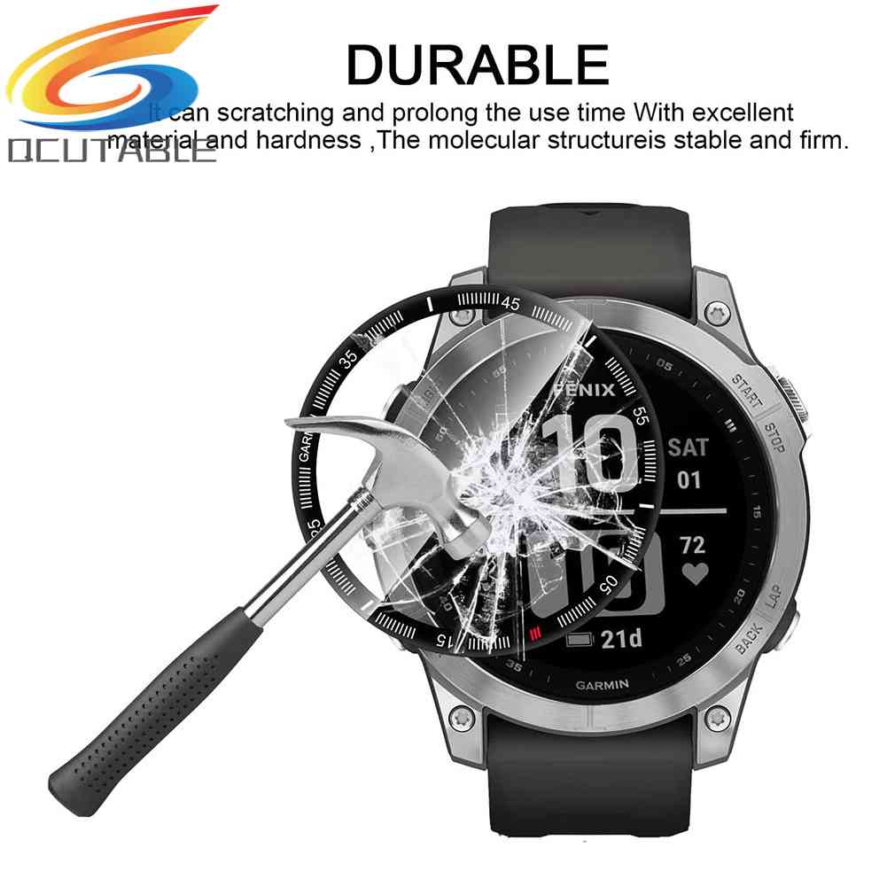 Set 2 Miếng Dán Bảo Vệ Màn Hình Cong 3D Cho Đồng Hồ Garmin Fenix 7 / 7S / 7X
